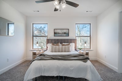 Spacious Master bedroom with Double Windows
